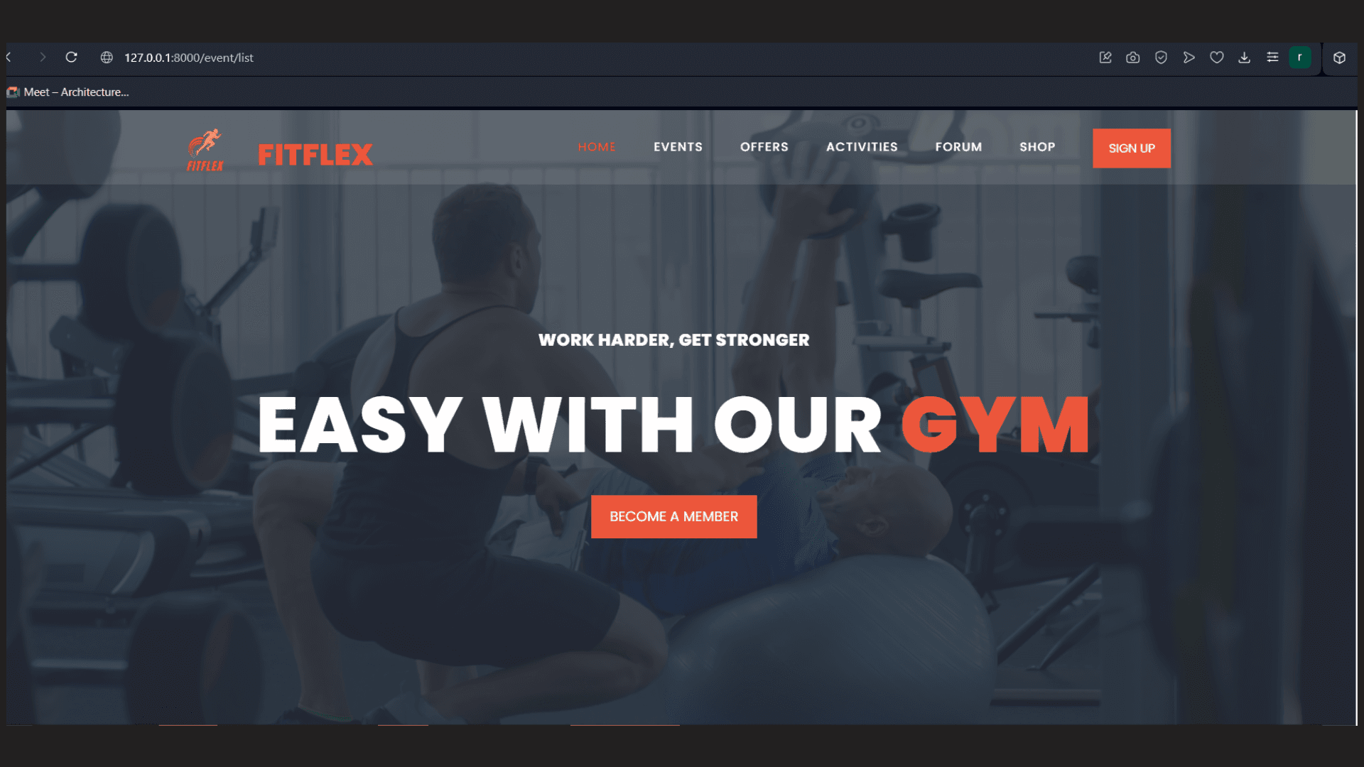 FitFlex Website